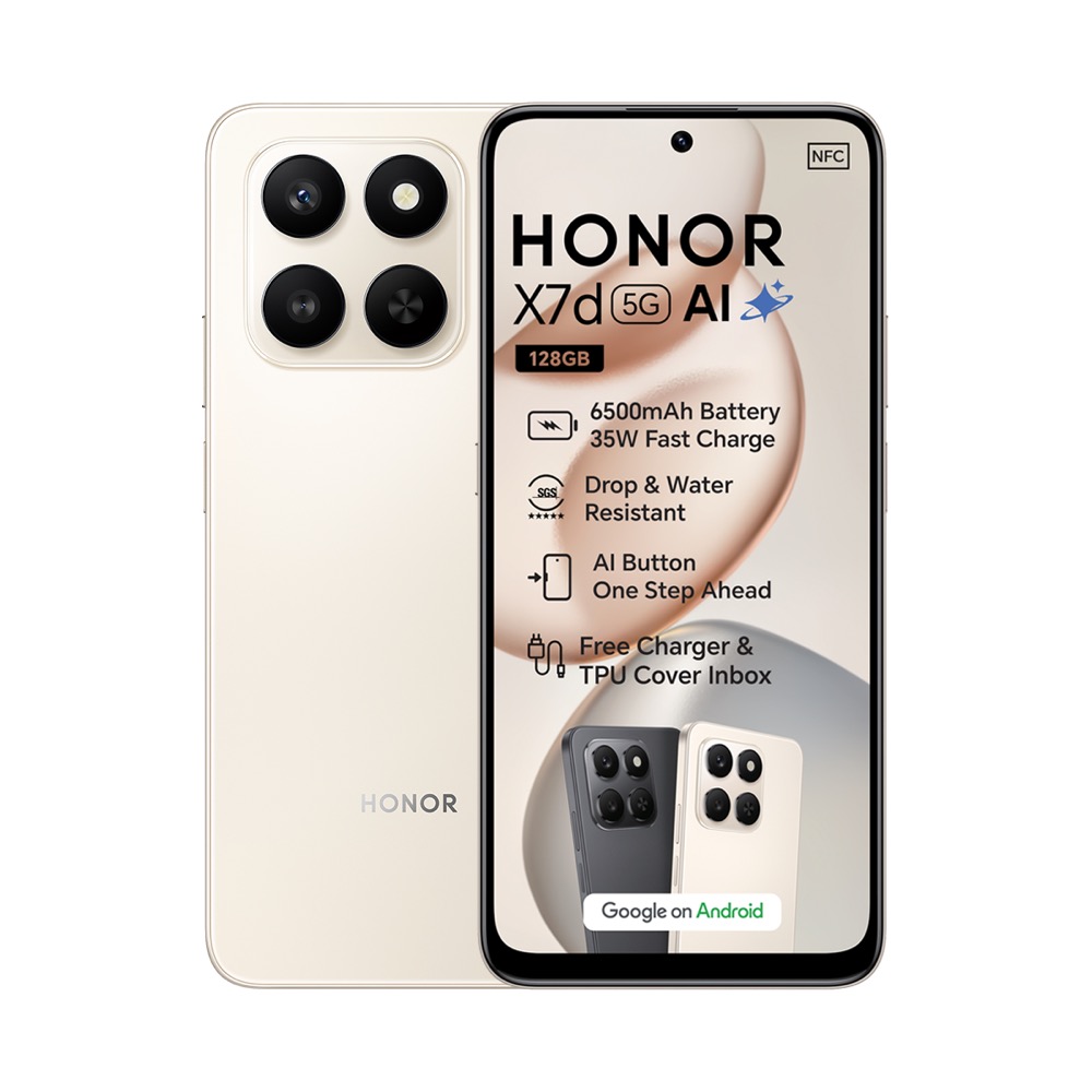 HONOR X7d – Best Battery Phone Under 30000